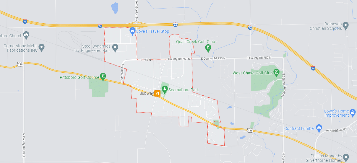 Website Design Serving Pittsboro, Indiana